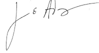 James Adams signature 